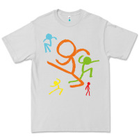 Dove Grey alan becker gaming gift Premium Tee - ArtMosaic