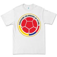White colombia Premium Tee - ArtMosaic