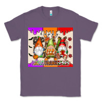 Lavender Happy Hallothanksmas gnomes Classic Tee - texasbilliewilder