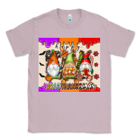Lilac Happy Hallothanksmas gnomes Classic Tee - texasbilliewilder
