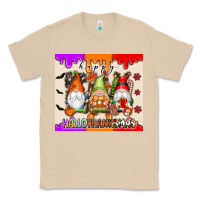 Mushroom Happy Hallothanksmas gnomes Classic Tee - texasbilliewilder