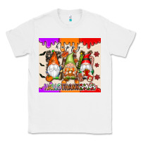 White Happy Hallothanksmas gnomes Classic Tee - texasbilliewilder
