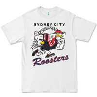 White roosters-sydney city Classic Premium Tee - ArtMosaic