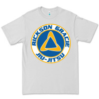 Dove Grey rickson gracie jiu jitsu Premium Tee - ArtMosaic