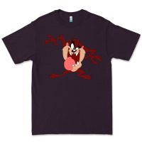 Plum tasmanian devil cartoon character Premium Tee - ArtMosaic