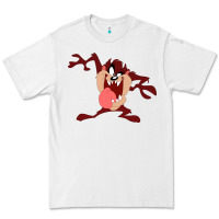 White tasmanian devil cartoon character Premium Tee - ArtMosaic