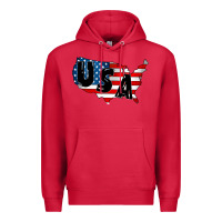 Cardinal Usa Premium Hoodie - CowhideDigitalArt