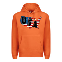 Carrot Usa Premium Hoodie - CowhideDigitalArt