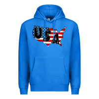 True Royal Usa Premium Hoodie - CowhideDigitalArt