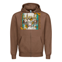 Chestnut Western Blessed Mom Baby Calf Zipper Hoodie - LillyAllenDesigns