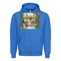 True Royal Western Blessed Mom Baby Calf Zipper Hoodie - LillyAllenDesigns