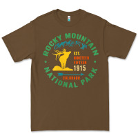 Cacao womens rocky mountain national park hiking travel souvenir novelty v n Premium Tee - trangStudio