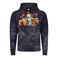 Cloud Black hippopotamus coffee cups christmas Vintage Hoodie - CowGirlArtShop