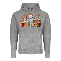 Cloud Rock hippopotamus coffee cups christmas Vintage Hoodie - CowGirlArtShop