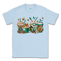 Dusty Blue indian headdress coffee cups Classic Tee - Jasminsmagicworld