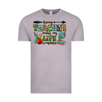 Vintage Zinc being a teacher makes my life complete Vintage Tee - RanaPortraitStore