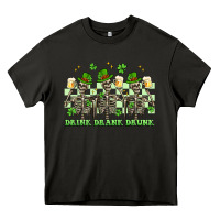 Asphalt st. patrick's day skeletons drink drank drunk Heavy Core Tee - Artiststas