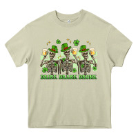 Mossy st. patrick's day skeletons drink drank drunk Heavy Core Tee - Artiststas