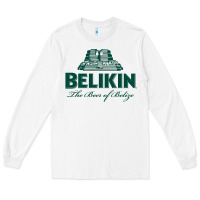 White Belikin Beer Long Sleeve Tee - trangStudio