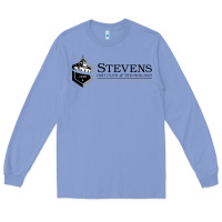 Colony Blue stevens institute of technology Long Sleeve Tee - SnappyArt