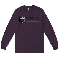 Plum stevens institute of technology Long Sleeve Tee - SnappyArt