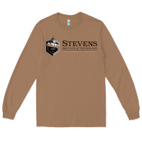 Toasted Coconut stevens institute of technology Long Sleeve Tee - SnappyArt
