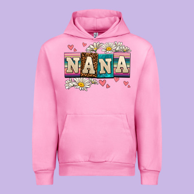 Daisy Nana Urban Hoodie Designed By Adodesignshop
