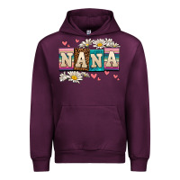 Mauve Wine daisy nana Urban Hoodie - AdoDesignShop