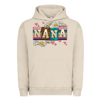 Pigment French Oak daisy nana Urban Hoodie - AdoDesignShop