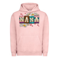 Pigment Salmon daisy nana Urban Hoodie - AdoDesignShop