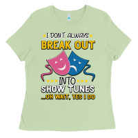 Matcha My Brain is 95% Show Tunes. Funny Theatre Gift. Ladies Tee - Bettercallsaul