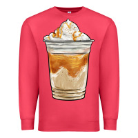Cardinal iced caramel frappuccino coffee Premium Sweatshirt - BarkalooDesign