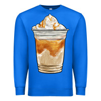 True Royal iced caramel frappuccino coffee Premium Sweatshirt - BarkalooDesign