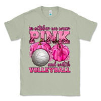 Matcha In October We Wear Pink and Watch Volleyball Classic Tee - texasbilliewilder