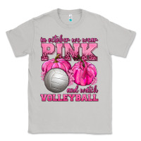 Moon Dust In October We Wear Pink and Watch Volleyball Classic Tee - texasbilliewilder