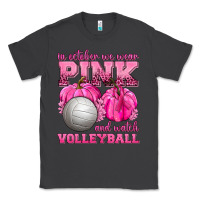 Smoke In October We Wear Pink and Watch Volleyball Classic Tee - texasbilliewilder