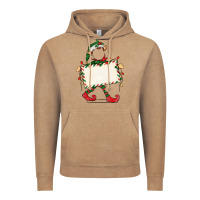 Vintage Coffee customize christmas elf Vintage Hoodie - CowGirlArtShop