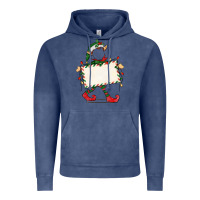 Vintage Denim customize christmas elf Vintage Hoodie - CowGirlArtShop