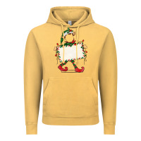 Vintage Mustard customize christmas elf Vintage Hoodie - CowGirlArtShop