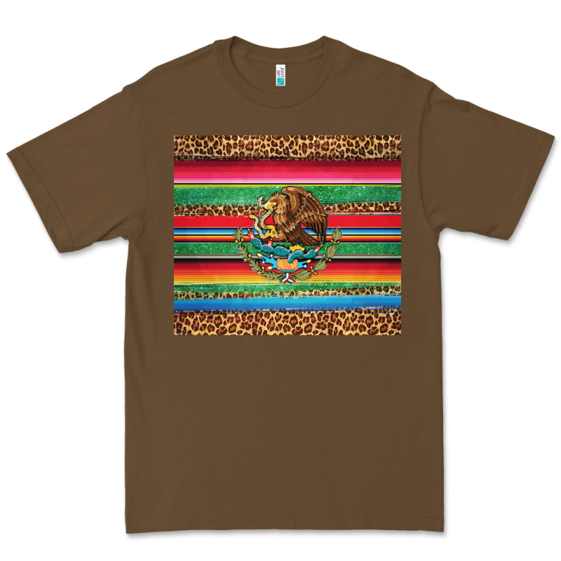 Serape Leopard Mexican Premium Tee by Jasminsmagicworld | Teevron
