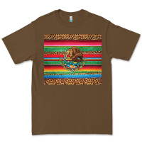 Cacao serape leopard mexican Premium Tee - Jasminsmagicworld