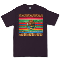 Plum serape leopard mexican Premium Tee - Jasminsmagicworld