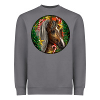 Storm Tennessee Horse Christmas Heavyweight Sweatshirt - LillyAllenDesigns