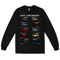 Black BJ4 FJ40 Landcruiser all colors T-Shirt Birthday Gift Long Sleeve Tee - trangStudio