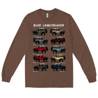 Chestnut BJ4 FJ40 Landcruiser all colors T-Shirt Birthday Gift Long Sleeve Tee - trangStudio