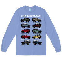 Colony Blue BJ4 FJ40 Landcruiser all colors T-Shirt Birthday Gift Long Sleeve Tee - trangStudio