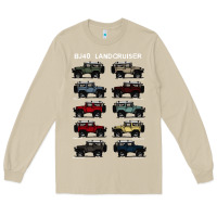 Mushroom BJ4 FJ40 Landcruiser all colors T-Shirt Birthday Gift Long Sleeve Tee - trangStudio