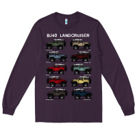 Plum BJ4 FJ40 Landcruiser all colors T-Shirt Birthday Gift Long Sleeve Tee - trangStudio