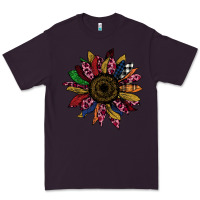 Plum Cheetah Christmas Sunflower Premium Tee - Bettercallsaul