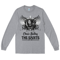 Heather Grey Chris Bailey Long Sleeve Tee - FloraArt